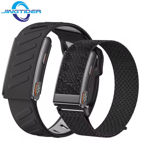 KR96 Pro Screen Free Fitness Smart Bracelet Body Temperature 3ATM Waterproof Screenless Men Women Sp