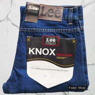 กางเกงยีนส์ Lee กางเกงยีนส์ทรงกระบอก กางเกงยีนส์Lee ผ้าหนา กางเกงยีนส์ขากระบอกชาย เป้าซิป