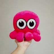 Boneka Gurita Merah Gemoy Size 20 cm/ Boneka Octopus/ Boneka Gurita