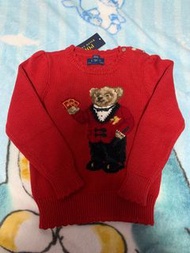 Ralph Lauren 新年polo bear 毛衣