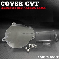 Cvt COVER SET COVER HAWA AEROX 155 CVT COVER AEROX155 OLD LEXY FREE BOLT