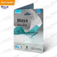 24/7 Online License Key Maya 1 Year Subscription 2025/2024/2023/2022 for /PC/Linux AutoCAD Drafting 