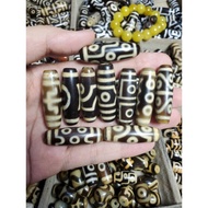 3.5cm feng shui Dzi has enough eyes from 2-9, meaning wealth, peace, luck Tibetan feng shui,2,3,4,5,