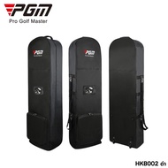 กระเป๋ากอล์ฟขึ้นเครื่องบิน PGM สีดำ (HKB002) PGM Golf Travel Bag with Wheels