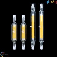 QBK6Q R7S Lamp Tube, Replace 360 Glow COB Tube Bulb, Small Dimmable 110v/220v Halloween