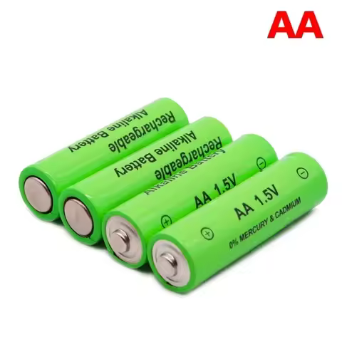 2-60pcs AA 3000mAh Rechargeable Battery 1.5 V AA Battery Alkaline rechargeable battery Mice,for Cloc