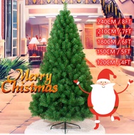 【COD】2024New Christmas Tree 4FT/5FT/6FT/7FT/8FT xmas tree set on sale Christmas tree decoration ball bell Christmas decor for home