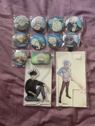 出鬼滅咒術藍鎖銀魂徽章立牌