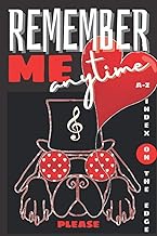 REMEMBER ME! Valentines Day Password Book with Alphabet Index|Vintage Gift for Girls|Boys. Discreet 