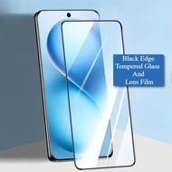 HD Black Edge Tempered Glass For Vivo V1930 V1932A V1934A V1937 V1938T V1941A V1945A V1962A V2002A V