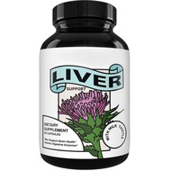 Liver Cleanse Detox &amp; Repair Formula - Herbal Liver Support Supplement with Milk Thistle Dandelion