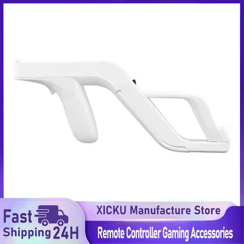 1PCS Detachable For Wii Zapper Gun for Remote Controller Gaming Accessories Games Remote Control Sho