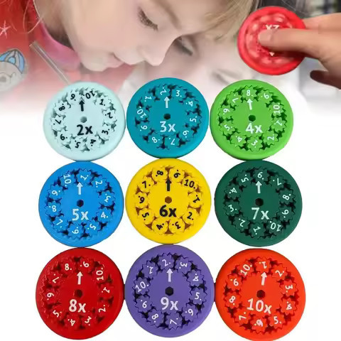 Math Fidget Spinners Fingertip Math Puzzle Toys Math Games Math Operations Decompression Games Deskt