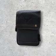 Rush Rider Original Cow Leather Handphone Case Handphone Bag Sling Bag Beg Tali Pinggang