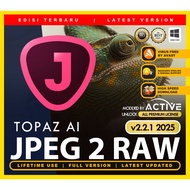 Topaz JPEG to RAW AI v2.2.1 2025 🔥Real IT Expert Guiding 🔥Fully Activated🔥Lifetime Service🔥
