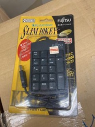 Fujitsu 數字鍵盤。USB。電腦配件。周邊。Number Keyboard。