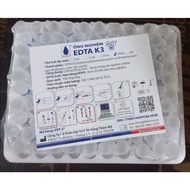 Edta K3 HTM test tube 0.5ml with flip cap (Nhi) white, low mous (Lot/100 tubes)