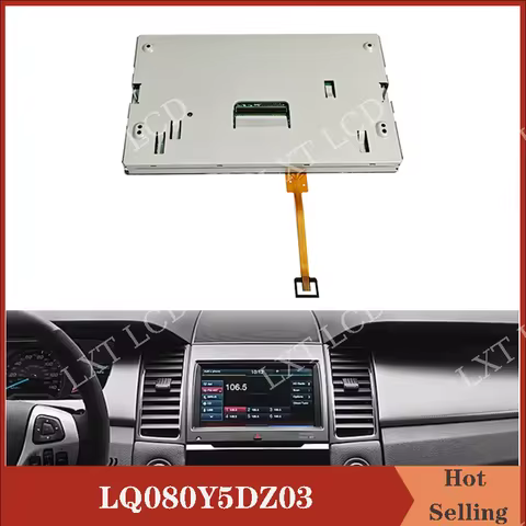 Original 8 inch LQ080Y5DZ03 LQ080Y5DZ03A LQ080Y5DZ01 LQ080Y5DZ30 LCD Touch Screen For Ford Escape SY