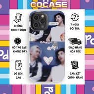 HYUNJIN STRAY KIDS iphone case with y2k photo collage, very sharp and cool, hard TPU surface