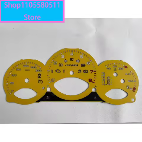 Gauge Face For Porsche 987.1 Boxster 987.2 2004-2013 Car Dashboard Instrument Layer Panel Trim