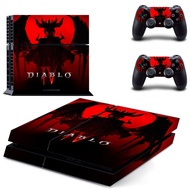 Diablo IV PS4 Sticker Play station 4 Skin PS 4 Sticker Decal Cover For PlayStation 4 PS4 Console &amp; Controller Skins