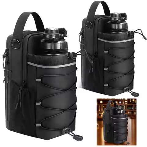 Magnetic Gym Bag Magnetic Water Bottle Bag Crossbody Bag Gym Pouch for Men and Women