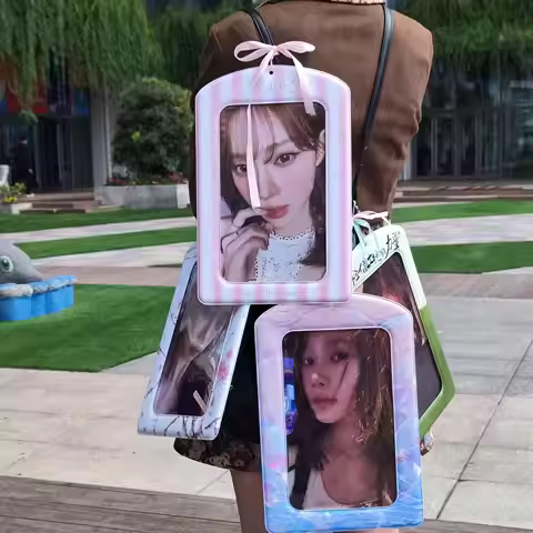 A4 Card Sleeve Large PC Holder for Idol Poster Holders Star Chasing Idols Display Pendant Can't Help