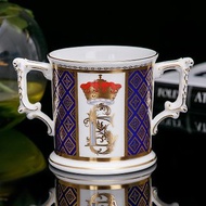 皇室尊享Royal Crown Derby愛德華殿下1999年結婚杯馬克杯咖啡杯