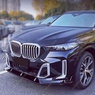 For BMW X5 G05 Facelift Competition Front Bumper Splitter Lip Spoiler Diffuser X5 40i 40d 50e M60i M