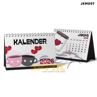 2026 Aesthetic Desk Calendar 2026 Room Decoration Work Desk Decoration