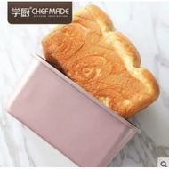 Chefmade WK9735 WK9736 Rose Gold Heightened Non Stick Loaf Pan/Rectangle Toasted Box LBH2354 学厨玫瑰金加高大小号加高吐司模