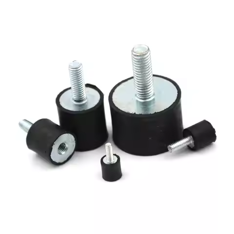 1PC M3 M4 M5 M6 M8 Rubber Mounts Shock Absorber Anti Vibration Silentblock Bobbins For Air Compresso