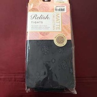 ATSUGI 日本製 花紋 絲襪 岀清