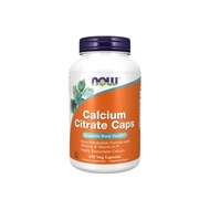 Calcium Citrate Supplement with Vitamin D & Magnesium, 240 Veg Capsules, NOW Foods – Made in USA