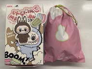 POP MART心動馬卡龍隱藏款 labubu栗子可可 毛絨掛件