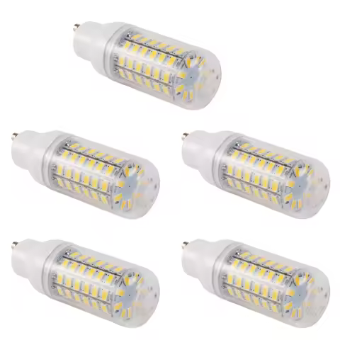 BAAU 5X GU10 10W 5730 SMD 69 LED Bulbs LED Corn Light LED Lamp Energy Saving 360 Degree 200-240V Whi