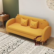 Net Three People Removable Washable Children Simple Simple Small Apartment Can Fabric Rental Room Cl