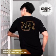KAOS GAMING BAJU DISTRO ESPORT RRQ 01 EVOS ONIC PRIA WANITA UNISEX