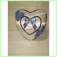 ⋁ ⊨ ⊚ Ring Pillow Set for wedding arras,cord and second veil