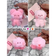 GANTUNGAN READY BT21 PINK KEYRING HANGER BT21 COOKY SHOOKY CHIMMY KOYA MANG TATA RJ BT21 SANFU Keych