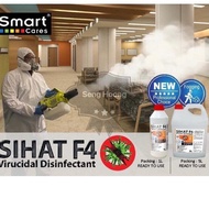 5L Sihat F4 Virucidal Disinfectant Fog Solution 雾化消毒液 5000ML MICI Codex Hand Sanitizer Nano Mist Smo