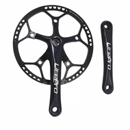 Crank arm litepro chainring bcd 130 crankset set box 53 58 53T 58T