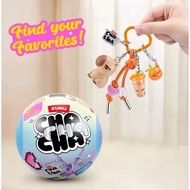 < Taiwan Agent > Genuine Authorized ZURU Original Price 449 Yuan Cha Cha Cha-DIY Lucky Key Ring Comp