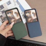 Leather Casing for Motorola Razr 60 Ultra 2025 5G MOTO Razr 50 Ultra Razr60Ultra Phone Case Magnetic