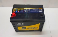 3K MAX95L (90D26L) แบตเตอรี่รถปิคอัพ รถเก๋งใหญ่ สำหรับเครื่องยนต์ 1600-2500cc. ชนิดกึ่งแห้งพร้อมใช้ง
