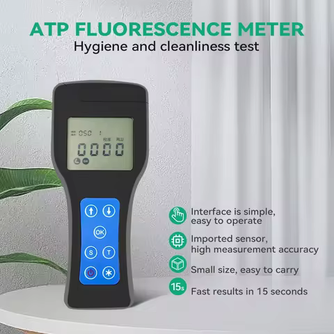Surface Cleanliness Tester ATP Fluorescence Detector Bacteria Detector Microbial ATP Fluorescence Ra