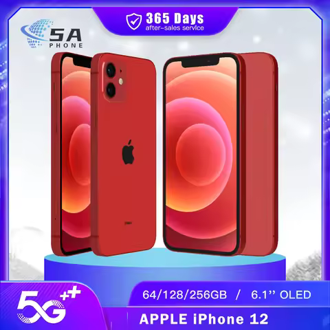 Apple iPhone 12 Face ID 6.1" 4G RAM 64GB/128GB/256GB ROM Unlocked Smartphone OLED Screen A14 Bionic 