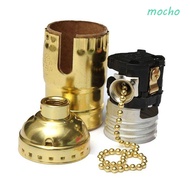 MOCHO Socket Holder Retro New Base Lamp Holder Aluminum Shell Edison E26/E27 Lamp Bases
