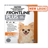 Frontline Plus For Dogs Below 10kg [6 Tubes]