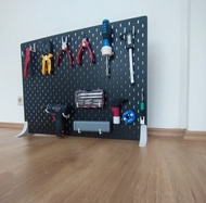 Stand Meja Papan Pegboard SKDS / Holder Table Mount IKEA skadis papan berlubang
